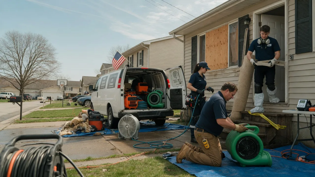 Water Damage Restoration in Castle, OK near me
